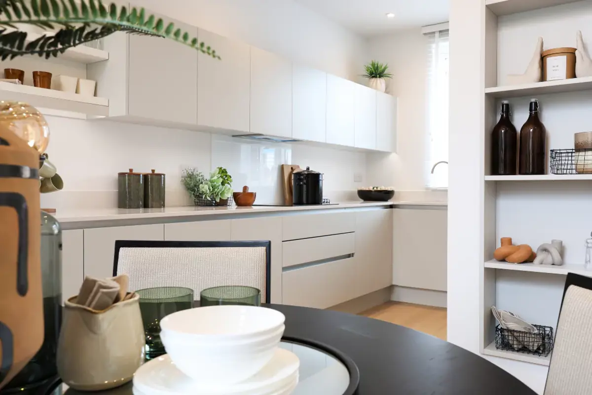 Open-plan kitchen diner, with the added benefits of a seating area. Perfect space for entertaining!